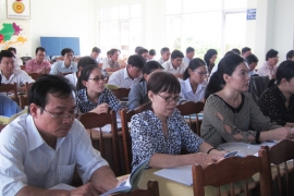 Bình Thuận tổ chức hội thảo Giải toán trên máy tính cầm tay cho gần 400 giáo viên