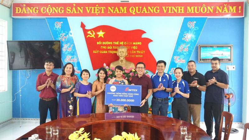 BITEX đồng hành cùng giáo viên vượt khó tại Quảng Nam ngày Giáp Tết