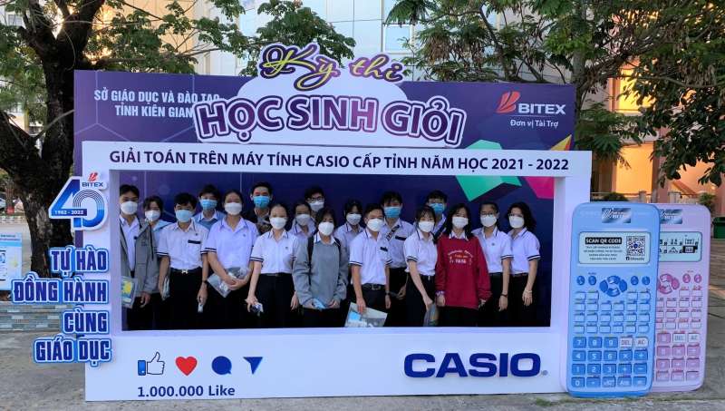 Cùng nhau chinh phục Kỳ thi Giải toán trên máy tính cầm tay Casio năm học 2021 – 2022 tại Kiên Giang