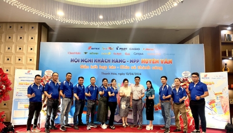 BITEX tham dự Hội nghị khách hàng năm 2024 do NPP Huyên Vân tổ chức tại Thanh Hóa với chủ đề “Gắn kết hợp tác...