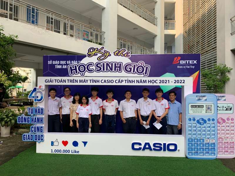 BITEX đồng hành cùng Kỳ thi Học sinh giỏi giải toán trên máy tính Casio cấp tỉnh tại An Giang năm 2021 - 2022
