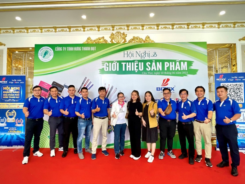 BITEX tiếp tục đồng hành cùng Hội nghị khách hàng của nhà phân phối Hung Thanh Đạt tại Cần Thơ