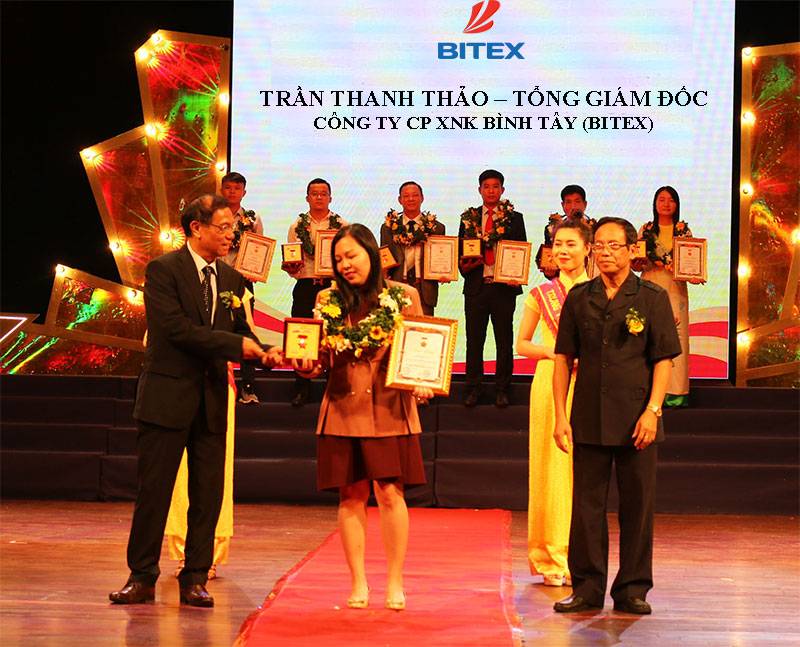 Tổng Giám đốc BITEX xuất sắc nhận giải thưởng “Sao Vàng Doanh nhân Đất Việt 2019”