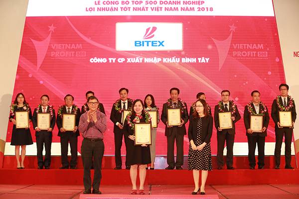BITEX liên tiếp góp mặt trong Việt Nam Profit500 2018