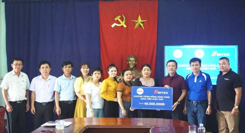 BITEX tiếp tục hành trình đồng hành cùng giáo viên vượt khó tại huyện Điện Bàn, tỉnh Quảng Nam