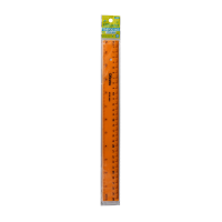 Thước kẻ 30 cm màu cam OT-RL1001