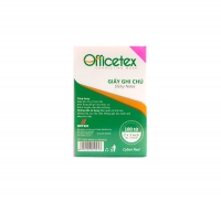 Giấy ghi chú Officetex 3x2 cyber xanh lá