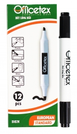 Bút lông dầu mực đen OT-PM001BL (12 cây-hộp)