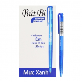 Bút bi mực xanh OT-BP005BU (24 cây/hộp)