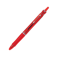 Bút bi Acroball White mực đỏ BAB-15F-R-BG (10 cây/hộp)